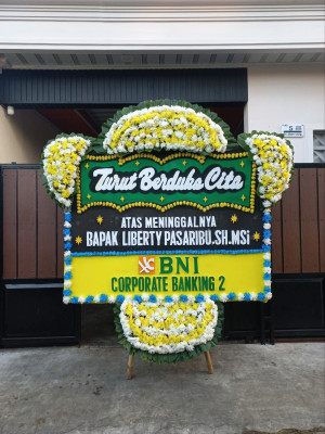 Papan Bunga Duka di Bonasari