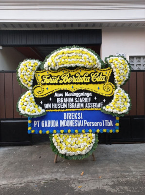 Papan Bunga Duka di Bonasari