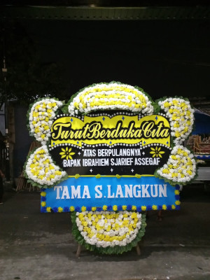 Papan Bunga Duka di Bonasari