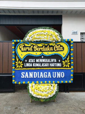 Papan Bunga Duka di Bonasari